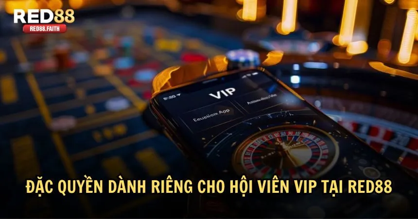 Đặc quyền cho thành viên VIP của RED88