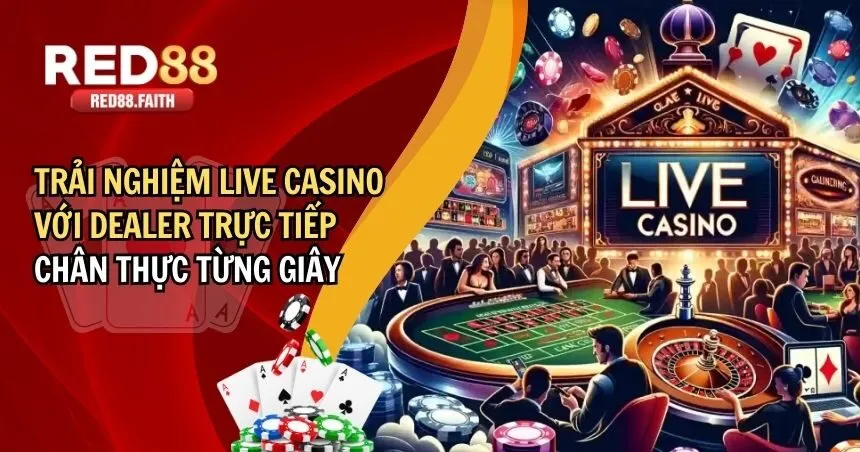 Live Casino với dealer trực tiếp